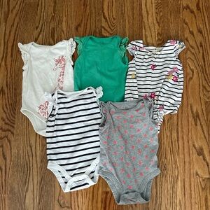 Baby GAP Bodysuit bundle, 6-12 month